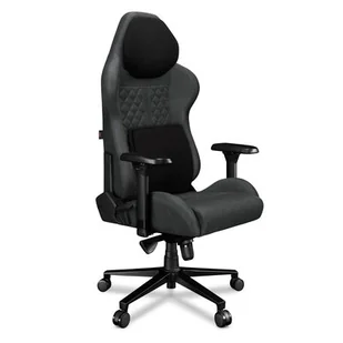 Fotel biurowy, krzesło biurowe Fotel komputerowy biurowy YUMISU 2050 Magnetic Tkanina Gray Black - Fotele i krzesła biurowe - miniaturka - grafika 1