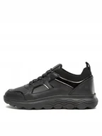 Sneakersy damskie - Geox Sneakersy D Spherica C D26NUC 0856K C9999 Czarny - miniaturka - grafika 1