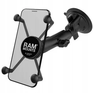 RAM Mount X-Grip Uchwyt Na Duży Telefon z Przyssawką Do Szyby Samochodu - Uchwyty samochodowe do telefonów - miniaturka - grafika 1