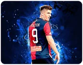 Podkładki pod mysz - PODKŁADKA POD MYSZKĘ KRZYSZTOF PIĄTEK + IMIĘ 23x19CM DO LAPTOPA - miniaturka - grafika 1