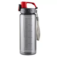 Shakery i bidony sportowe - Bidon Feelsogood 600 ml, czerwony/szary - miniaturka - grafika 1