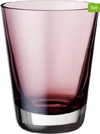 Szklanki - Villeroy & Boch Szklanki (4 szt.) "Colour Concept" w kolorze bordowym - 290 ml - miniaturka - grafika 1