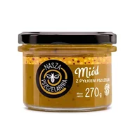 Miód - Miód z pyłkiem pszczelim Nasza Pszczelarnia 270g - miniaturka - grafika 1