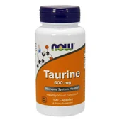 Witaminy i minerały - Now Foods NOW Foods Taurine 500 mg, 100 Capsules - miniaturka - grafika 1