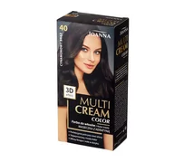 Farby do włosów i szampony koloryzujące - Joanna Multi Cream Color 40 Cynamonowy Brąz - miniaturka - grafika 1