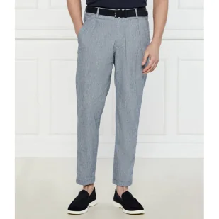 Joop! Jeans Spodnie Hanson Loose fit z dodatkiem lnu - Spodnie męskie - miniaturka - grafika 1