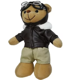 Teddy Miś Pluszak Zabawka Maskotka Pilot 20 cm - Maskotki i pluszaki - miniaturka - grafika 1