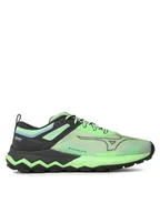 Buty sportowe męskie - Mizuno Buty Wave Ibuki 4 J1GJ2273 Zielony - miniaturka - grafika 1