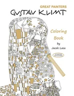 Pozostałe książki - Great Painters Gustav Klimt Coloring Book - miniaturka - grafika 1