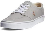 Trampki męskie - Polo Ralph Lauren Męskie trampki Keaton Lclii, Miękki szary wielokolorowy, 40.5 EU - miniaturka - grafika 1