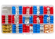 Akcesoria motoryzacyjne - ZESTAW KONEKTORÓW IZOLOWANYCH 300 szt MIX KONEKTOR ZŁĄCZKI KOŃCÓWKI ELEKTRO - miniaturka - grafika 1