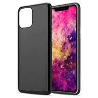 Etui i futerały do telefonów - Etui Cadorabo do Apple iPhone 12 / 12 PRO Protective Case w kolorze czarnym Ochronna silikonowa osłona TPU Etui Etui - miniaturka - grafika 1