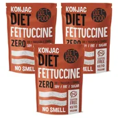 Makaron - Diet-Food Makaron konjac fettuccine Zestaw 3 x 200 g - makaron - miniaturka - grafika 1
