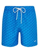 Kąpielówki męskie - Reebok Szorty kąpielowe "Sergio" w kolorze niebieskim - miniaturka - grafika 1