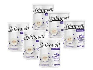 Laktowit Niejadek 1-10 lat odżywcze mleko dla dzieci ZESTAW 6 x 400 g - Mleko modyfikowane - miniaturka - grafika 1
