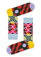 Skarpetki męskie - Happy Socks Disney Minnie-Time, kolorowe i zabawne, Skarpety dla kobiet i mężczyzn, Zielony (41-46) - miniaturka - grafika 1
