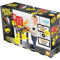 Mały majsterkowicz - Mochtoys Duży Warsztat Majsterkowicza 35 el. Kask Narzędzia 11259 - miniaturka - grafika 1