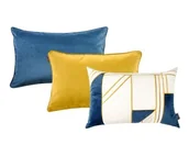 Poduszki dekoracyjne - Zestaw poszewek New York - miniaturka - grafika 1