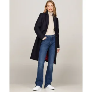 Tommy Hilfiger Wełniany płaszcz | z dodatkiem kaszmiru - Płaszcze damskie - miniaturka - grafika 1