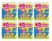 Papier toaletowy - Papier toaletowy 40R MIŚKI 3W - 240 Rolek - miniaturka - grafika 1