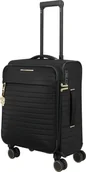 Walizki - Walizka kabinowa Travelite Barbara Stepp 55 cm Black - miniaturka - grafika 1