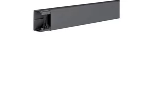 Hager polo LF Kanał elektroinstalacyjny 40x60 czarny 2m LF4006009011 LF4006009011 - Kanały kablowe - miniaturka - grafika 1