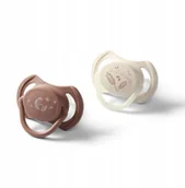 Smoczki uspokajające - BABY ONO 1669/03 SMOCZKI SYMETRYCZNE SILIKONOWE 18 M - miniaturka - grafika 1