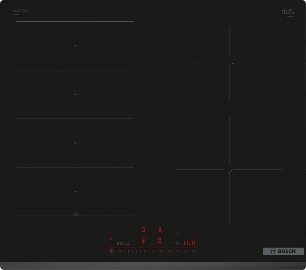 Bosch Built-in induction hob Bosch PIX63KHC1Z
