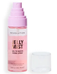 Makeup Revolution Jelly Mist Gel to Water Utrwalająca Mgiełka do Makijażu 70ml - Toniki i hydrolaty do twarzy - miniaturka - grafika 1