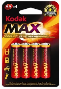 Bateria alkaliczna AA KODAK LR6-4, 4 szt. - Baterie i akcesoria - miniaturka - grafika 1