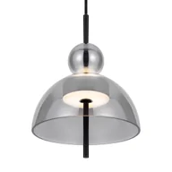 Lampy sufitowe - Lampa zwisająca Bangkok MOD185PL-L6B3K4 Maytoni LED 12W 3000K skandynawska czarny przydymiony - miniaturka - grafika 1