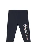 Spodnie i spodenki dla dziewczynek - Guess Legginsy K6GB01 J1314 Granatowy Slim Fit - miniaturka - grafika 1