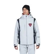 Kurtki narciarskie - Kurtka Narciarska Rossignol męska Hero Velika JKT jasno-szara - XL - miniaturka - grafika 1