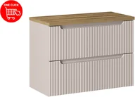 Meble łazienkowe - Zestaw meblowy 80cm z blatem - miniaturka - grafika 1