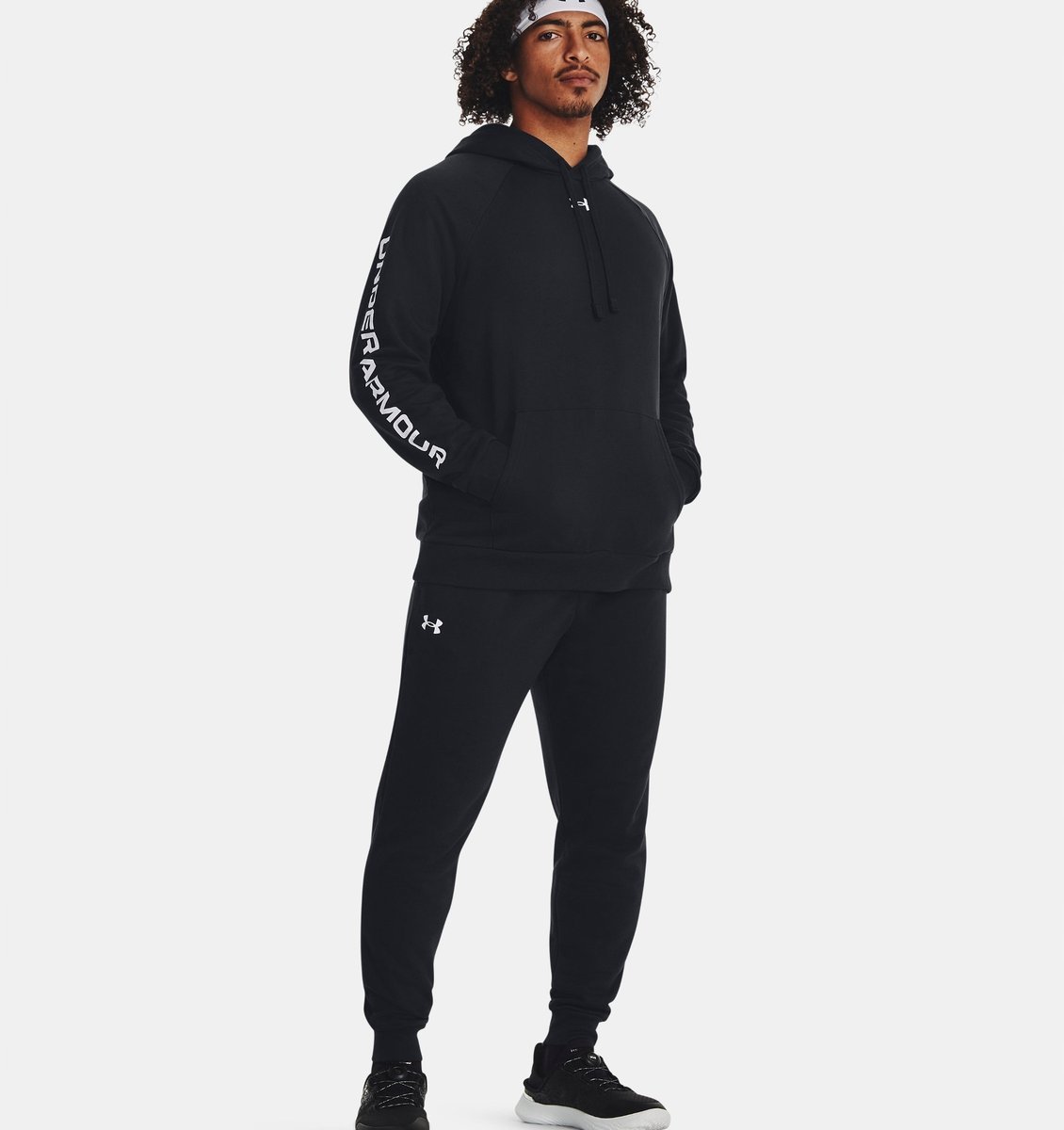 DRES MĘSKI UNDER ARMOUR KOMPLET BLUZA+SPODNIE XS