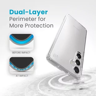 Speck Presidio Perfect-Clear - Etui Samsung Galaxy S24+ (Clear/Clear) - Pozostałe akcesoria do telefonów Speck Presidio Perfect-Clear - Etui Samsung Galaxy S24+ (Clear/Clear) - Pozostałe akcesoria do telefonów - miniaturka - grafika 3