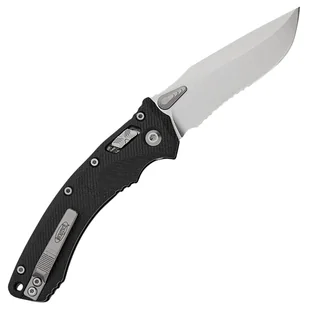 Nóż składany Microtech Amphibian Ram-Lok S/E Fluted Black G-10, Stonewashed P/S M390MK by Tony Marfione (137RL-11FLGTBK) - Noże - miniaturka - grafika 2