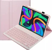 Akcesoria do tabletów i e-booków - Etui ochronne z klawiaturą Alogy Keyboard case klawiatura bezprzewodowa do Lenovo Tab M11 10.95" TB330FU / TB330XU / TB331FC różowe - miniaturka - grafika 1
