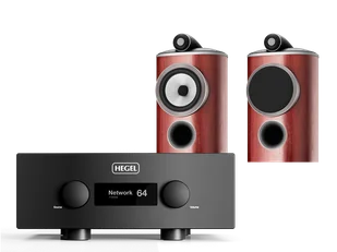 Hegel H600 (czarny) + 805 D4 (rosenut) - Zestawy stereo - miniaturka - grafika 1