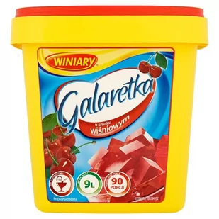 Winiary, galaretka wiśniowa, 1,3 kg - Galaretki - miniaturka - grafika 1