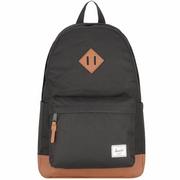 Torby na laptopy - Herschel Heritage Plecak 45.5 cm Komora na laptopa black-tan - miniaturka - grafika 1