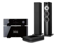 Zestawy stereo - Rotel MICHI P5 + S5 + Node + 704 S3 - miniaturka - grafika 1