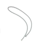 Węże elastyczne - Fluvius Wężyk nierdzewny 1/2 x 1/2 L100 ww - miniaturka - grafika 1