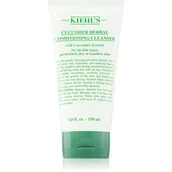 Pozostałe kosmetyki do pielęgnacji twarzy - Kiehl's Kiehl LED's pielęgnacji twarzy Cucumber Herbal Creamy Conditioning Cleanser czyszcząca 150 ML 3605971482144 - miniaturka - grafika 1