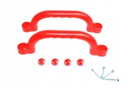 Place zabaw - RĄCZKI PLASTIKOWE 25CM PLAC ZABAW 2 CZERWONE - miniaturka - grafika 1