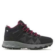 Buty trekkingowe damskie - Trekkingi Columbia Peakfreak II Mid Outdry BL7573-010 Czarny - miniaturka - grafika 1