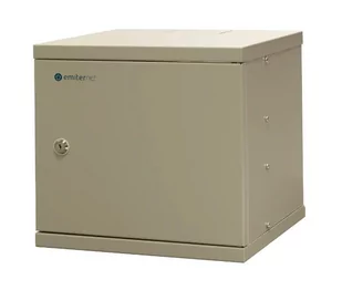 EmiterNet Szafa wisząca niedzielona 10'' 6U, drzwi blacha, 315×310x330mm (szer./gł./wys.) - Akcesoria do serwerów - miniaturka - grafika 1