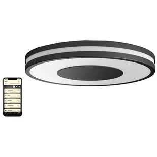 Philips Lampa sufitowa czarny tworzywo sztuczne,metal BEING HUE 929003055101 - Lampy sufitowe - miniaturka - grafika 1
