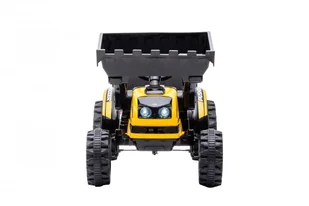 Pojazd Koparka Traktor Żółty - Pojazdy elektryczne dla dzieci - miniaturka - grafika 19