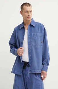 G-Star Raw koszula bawełniana męska kolor niebieski relaxed z kołnierzykiem klasycznym D23007-D295 - Koszule męskie - miniaturka - grafika 1
